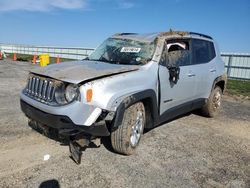 Jeep salvage cars for sale: 2017 Jeep Renegade Latitude