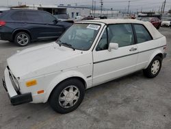 Volkswagen Vehiculos salvage en venta: 1987 Volkswagen Cabriolet