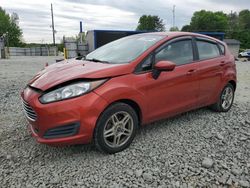 Salvage cars for sale from Copart Mebane, NC: 2019 Ford Fiesta SE