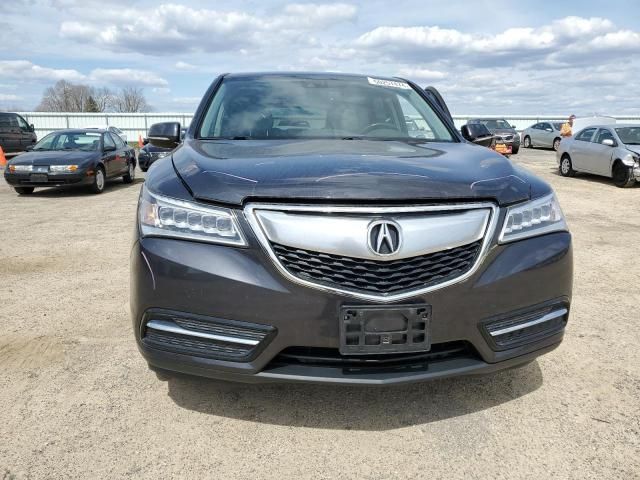 2015 Acura MDX Technology