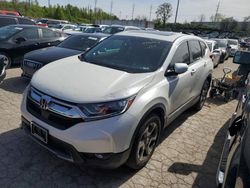 Honda salvage cars for sale: 2018 Honda CR-V EXL