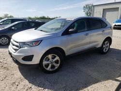 Salvage cars for sale from Copart Kansas City, KS: 2018 Ford Edge SE
