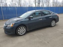 Salvage cars for sale from Copart Moncton, NB: 2013 Nissan Sentra S