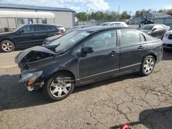 Honda salvage cars for sale: 2010 Honda Civic LX