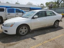 Salvage cars for sale from Copart Wichita, KS: 2007 Honda Accord LX