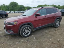 Jeep salvage cars for sale: 2021 Jeep Cherokee Latitude Plus