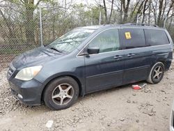 Salvage cars for sale from Copart Cicero, IN: 2006 Honda Odyssey Touring