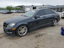 Mercedes-Benz salvage cars for sale: 2012 Mercedes-Benz C 250