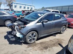 Salvage cars for sale from Copart Albuquerque, NM: 2022 Nissan Leaf SV Plus