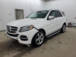 Mercedes-Benz salvage cars for sale: 2016 Mercedes-Benz GLE 350