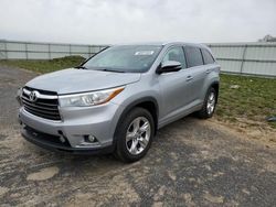 2015 Toyota Highlander Limited en venta en Mcfarland, WI