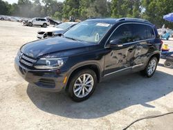 Volkswagen Tiguan Vehiculos salvage en venta: 2017 Volkswagen Tiguan Wolfsburg