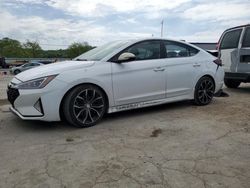 Hyundai salvage cars for sale: 2019 Hyundai Elantra Sport