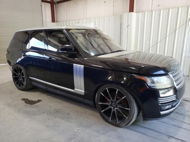 2016 Land Rover Range Rover HSE