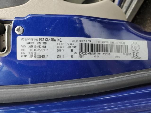 2019 Dodge Grand Caravan se