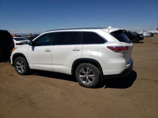 2014 Toyota Highlander XLE