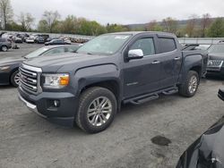 Salvage cars for sale from Copart Grantville, PA: 2016 GMC Canyon SLT