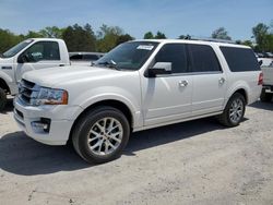 Vehiculos salvage en venta de Copart Madisonville, TN: 2015 Ford Expedition EL Limited