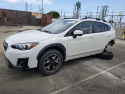 Subaru salvage cars for sale: 2019 Subaru Crosstrek Premium