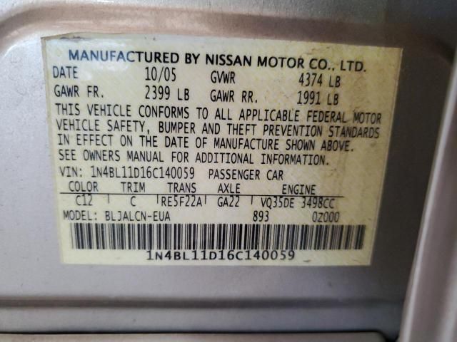 2006 Nissan Altima SE