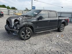 Ford salvage cars for sale: 2017 Ford F150 Supercrew