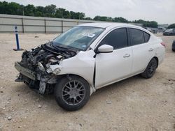 2016 Nissan Versa S en venta en New Braunfels, TX