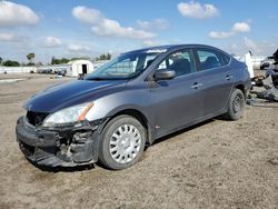 Salvage cars for sale from Copart Bakersfield, CA: 2015 Nissan Sentra S