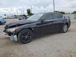 Infiniti salvage cars for sale: 2015 Infiniti Q50 Base