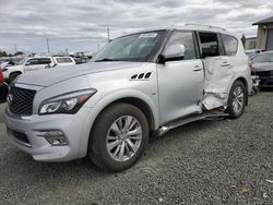 2015 Infiniti QX80 en venta en Eugene, OR