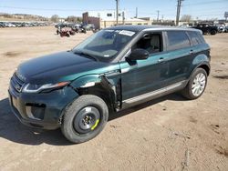 Vehiculos salvage en venta de Copart Colorado Springs, CO: 2016 Land Rover Range Rover Evoque HSE