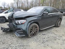Mercedes-Benz salvage cars for sale: 2022 Mercedes-Benz GLE Coupe AMG 53 4matic