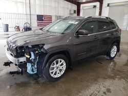 Jeep salvage cars for sale: 2017 Jeep Cherokee Latitude