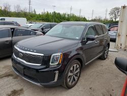 KIA Vehiculos salvage en venta: 2020 KIA Telluride S