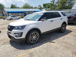 Vehiculos salvage en venta de Copart Wichita, KS: 2017 Ford Explorer Sport