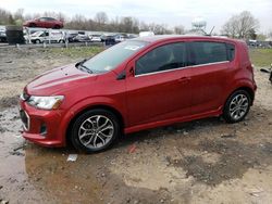 Chevrolet Sonic salvage cars for sale: 2017 Chevrolet Sonic LT