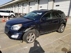 Chevrolet salvage cars for sale: 2017 Chevrolet Equinox LT