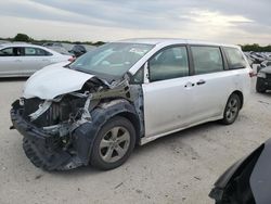 Salvage cars for sale from Copart San Antonio, TX: 2018 Toyota Sienna L