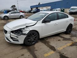 Salvage cars for sale from Copart Woodhaven, MI: 2017 Volvo S60