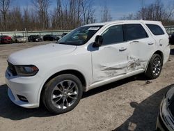 Salvage cars for sale from Copart Leroy, NY: 2020 Dodge Durango GT