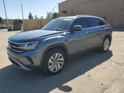 Volkswagen salvage cars for sale: 2020 Volkswagen Atlas Cross Sport SE