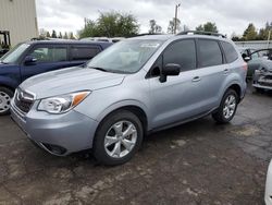 Subaru Forester Vehiculos salvage en venta: 2015 Subaru Forester 2.5I