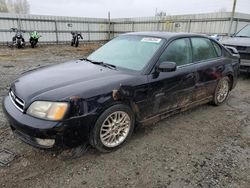Salvage cars for sale from Copart Arlington, WA: 2001 Subaru Legacy GT Limited
