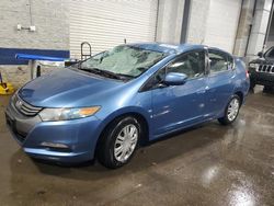 Honda Insight salvage cars for sale: 2010 Honda Insight LX