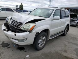 Salvage cars for sale from Copart Hayward, CA: 2004 Lexus GX 470
