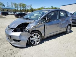 Honda salvage cars for sale: 2009 Honda FIT Sport