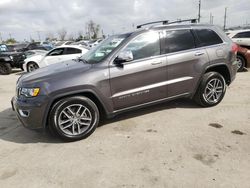 Jeep Grand Cherokee Limited salvage cars for sale: 2018 Jeep Grand Cherokee Limited