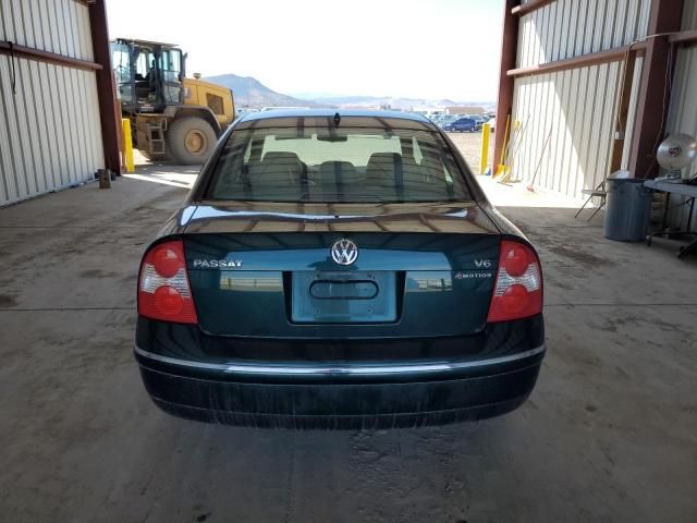 2002 Volkswagen Passat GLX 4MOTION