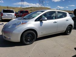 Nissan salvage cars for sale: 2014 Nissan Leaf S