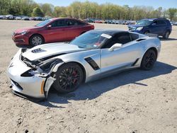 Chevrolet salvage cars for sale: 2017 Chevrolet Corvette Z06 2LZ