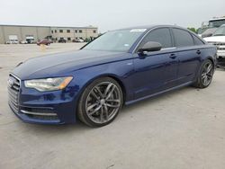Salvage cars for sale from Copart Wilmer, TX: 2013 Audi S6